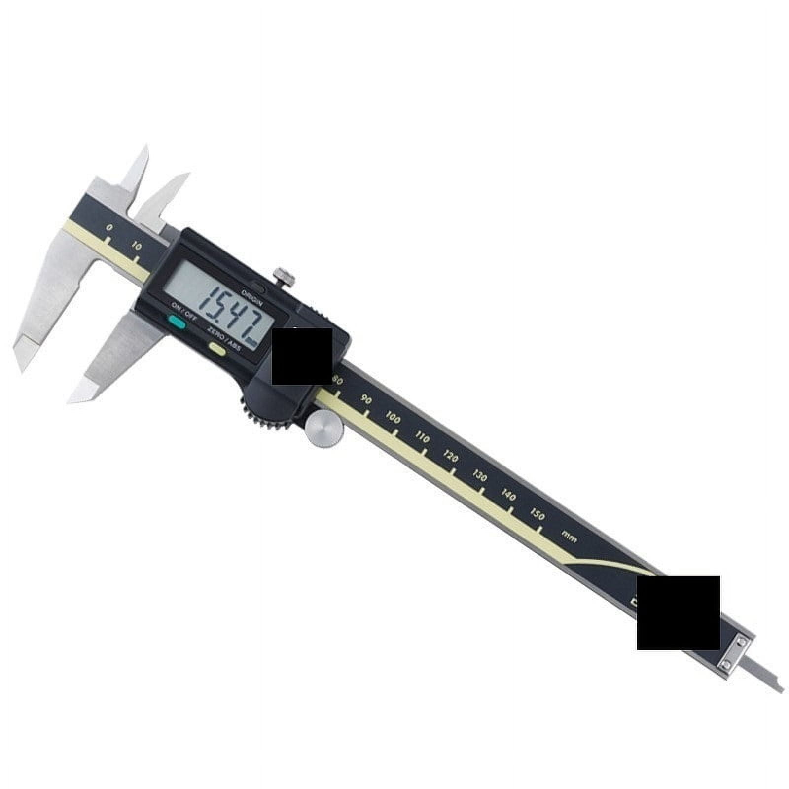 Calipers 500-196-20 Digital Caliper Stainless Steel Metric 6"Inch 0-150mm Range-0.001" Accuracy 0.0005" ,Easy to Operate