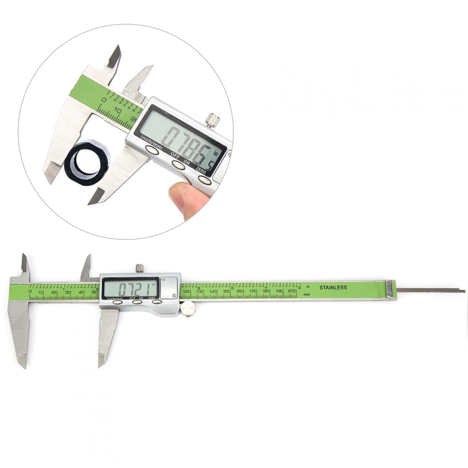 Calipers, No Overspeed Error Easy To Read Digital Calipers, Stainless