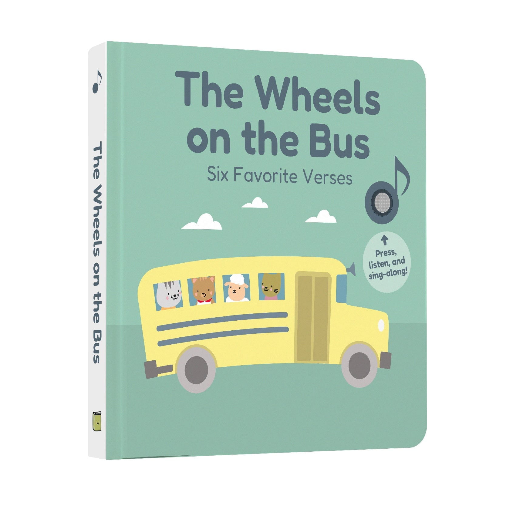 Calis Books The Wheels on The Bus Book Sound Books for Toddlers 13 Wheels on The Bus Toy
