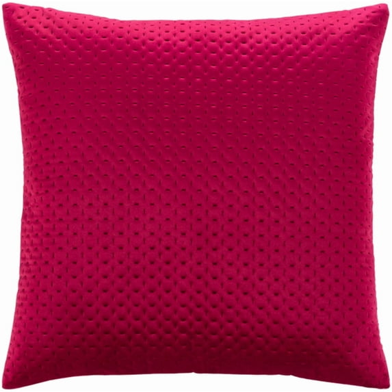 Calista CIA-001 20"H x 20"W Square Pillow Kit in Fuchsia