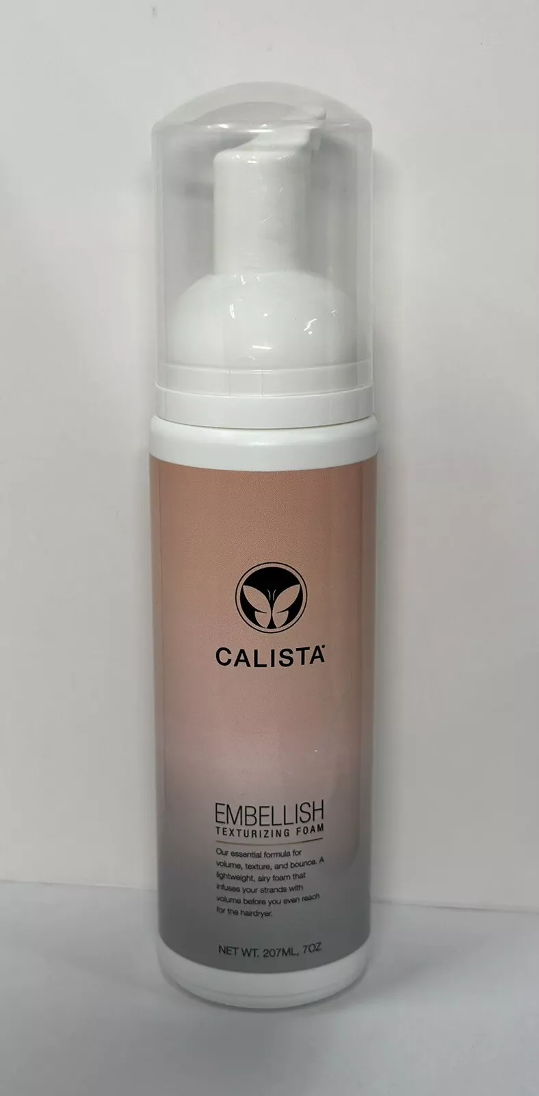 Calista Embellish Hair Texturizing Foam Volume, Texture, Bounce 7 oz NEW