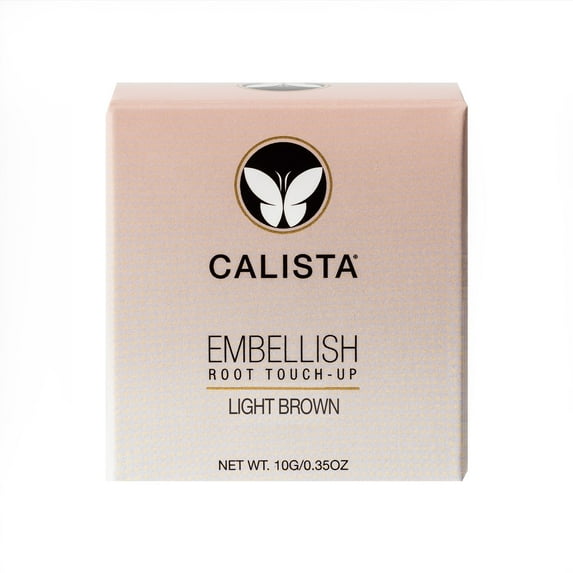 Calista Embellish Root Touch-Up Hair Color Correcter, Light Brown 0.35 oz