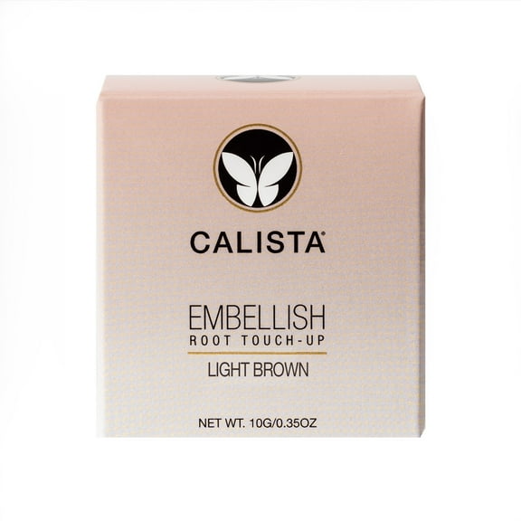 Calista Embellish Root Touch-Up Hair Color Correcter, Light Brown 0.35 oz