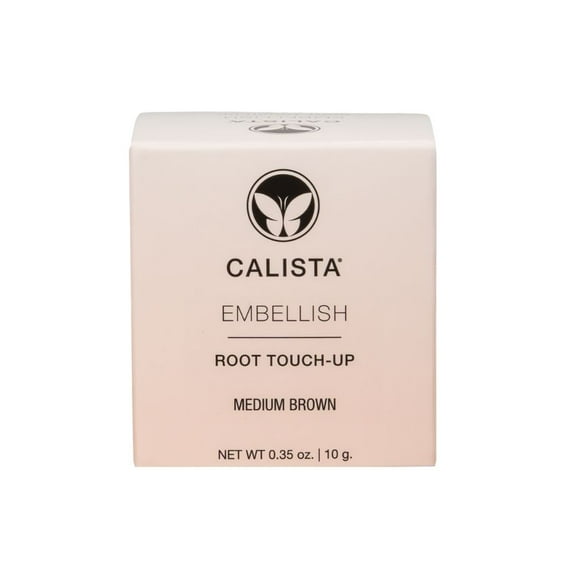 Calista Embellish Root Touch-Up Hair Color Correcter, Medium Brown 0.35 oz
