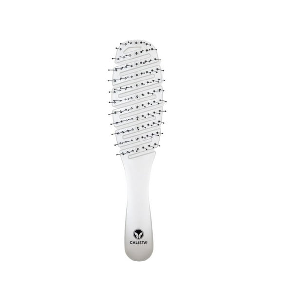 Calista Smoothie Brush, Flex Brush for Dry or Wet Hair, For All Hair Types - White