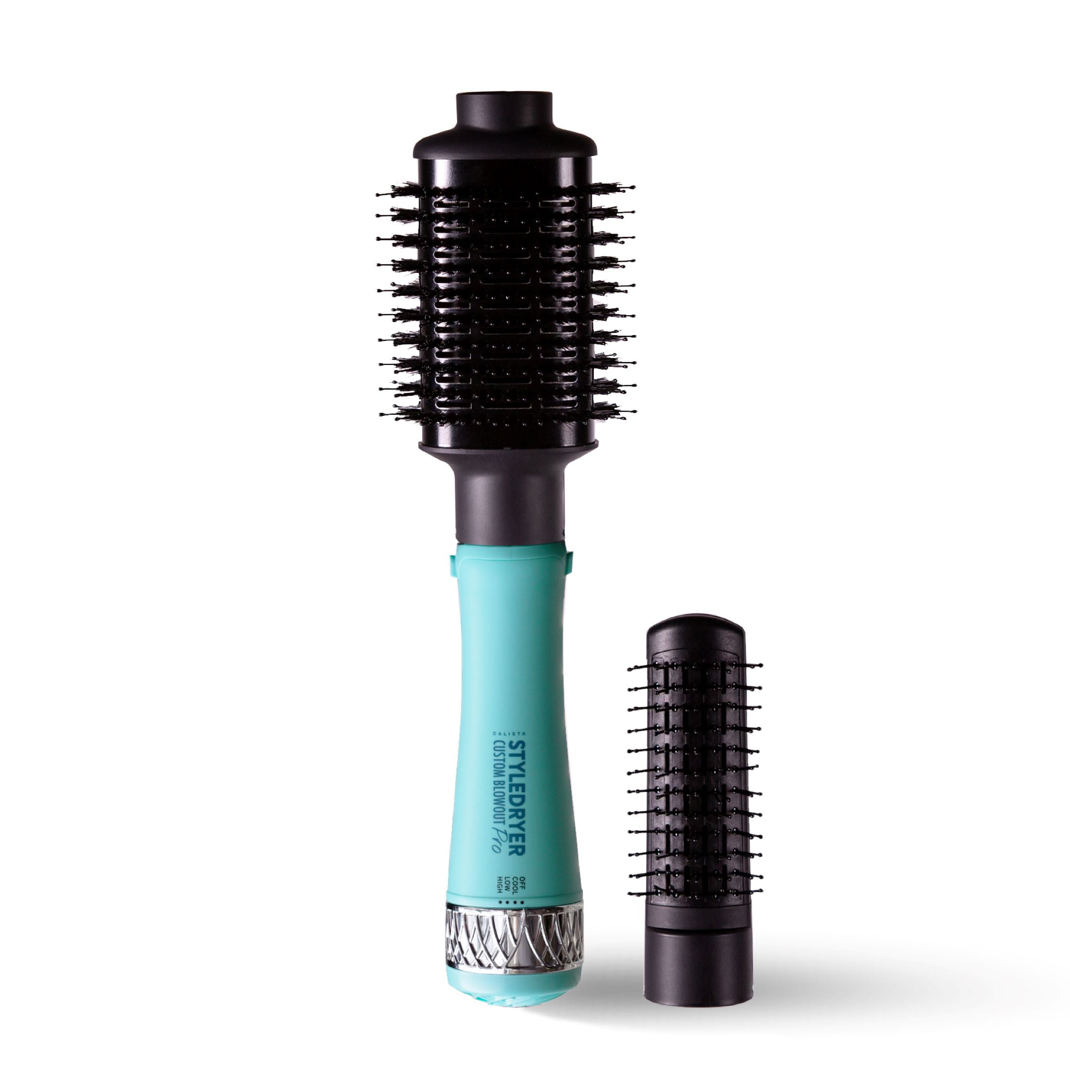 Calista StyleDryer Pro Hair Dryer Brush Tool, Blue Agave Long