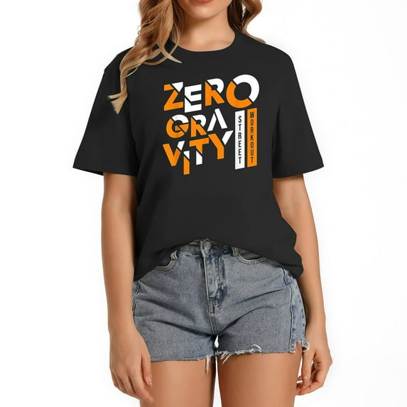 Calisthenics Park Zero Gravity Fitness Weight Training T-Shirt