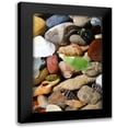 thumbnail image 1 of Calkins, Michelle 13x18 Black Modern Framed Museum Art Print Titled - Petoskey Stones I, 1 of 5