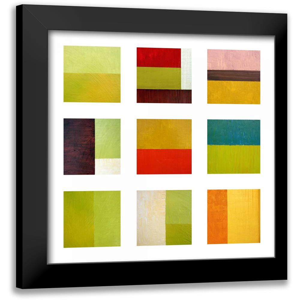 Calkins, Michelle 20x20 Black Modern Framed Museum Art Print Titled ...