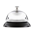 thumbnail image 1 of Call Bell, 3-3/8" Diameter, Brushed Nickel | Bundle of 2 Each, 1 of 5