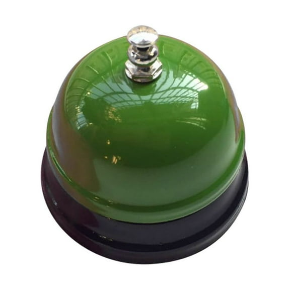 Call Bell, Service Bell for The Porter Kitchen Restaurant Bar Classic Concierge Hotel (3.35 Inch Diameter) (Yellow)