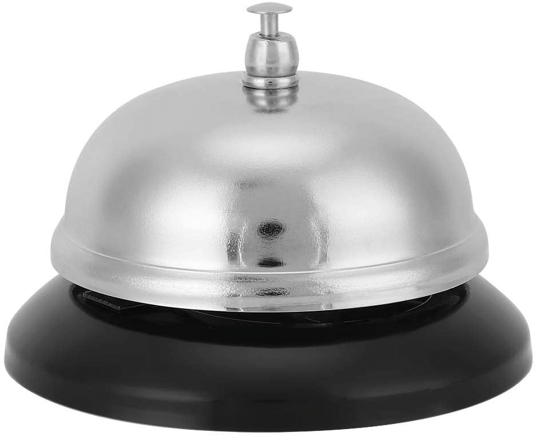 Call Bell, Stainless Steel Dinner Bell Front Desk Bell Remind Waiter