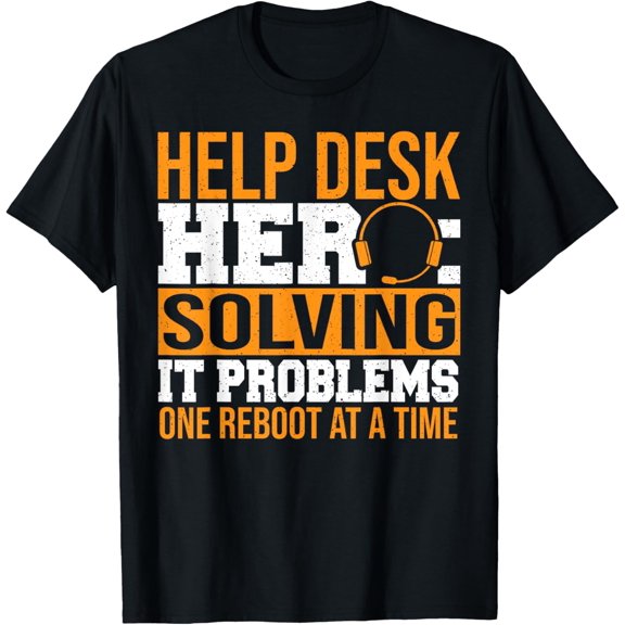 Call Center Agent Ticketing System Techie T-Shirt