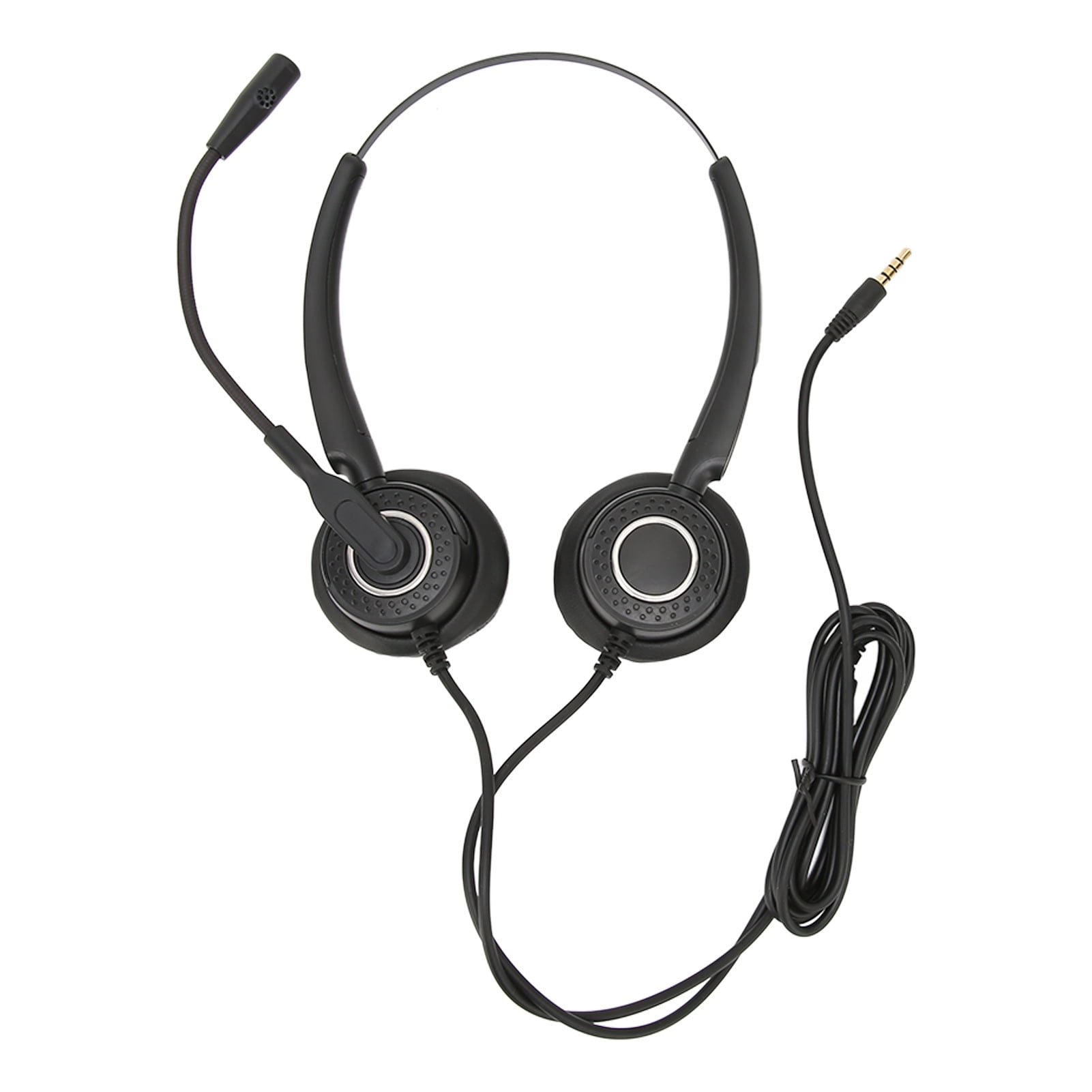 Call Center Headset Intelligent Noise Reduction Telephone Headset with ...