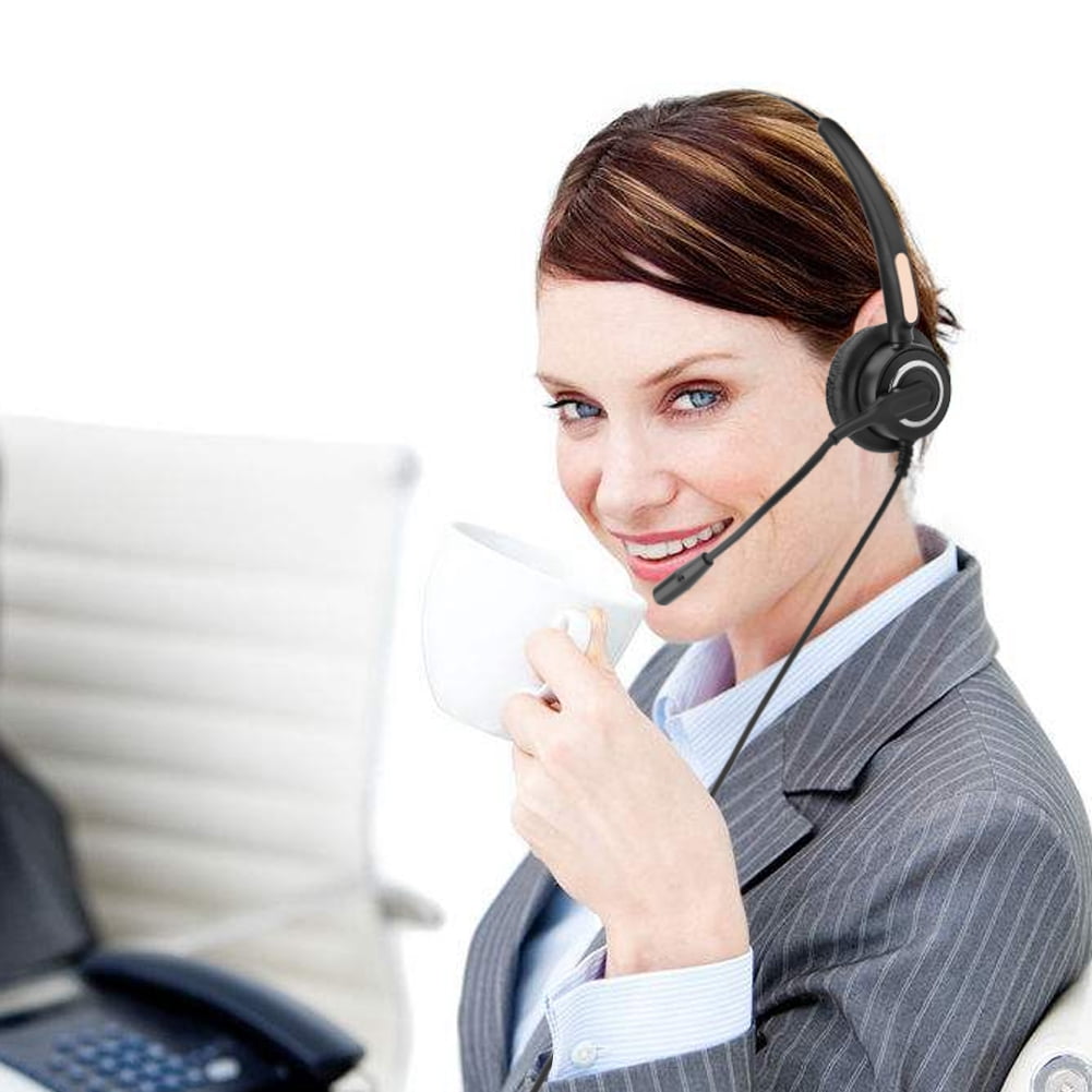 Call Center Headset Phone, Headphones Vibrant Conversations For Call
