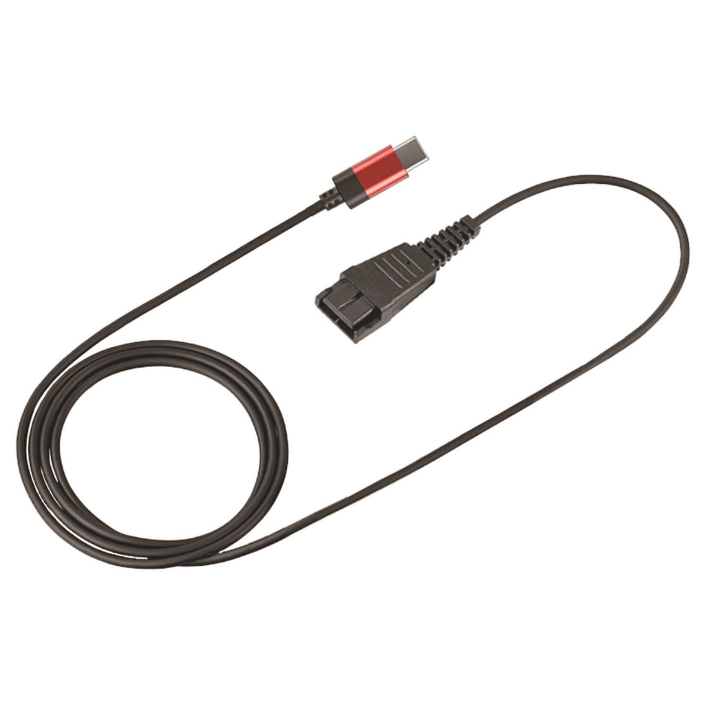 Call Center Headset Quick Disconnect QD Cable to Type C Plug Adapter ...