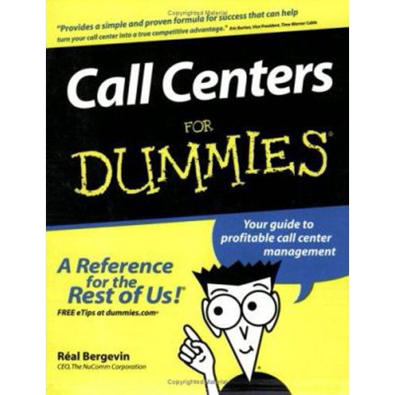Pre-Owned Call Centers for Dummies (Paperback) 9780470835494