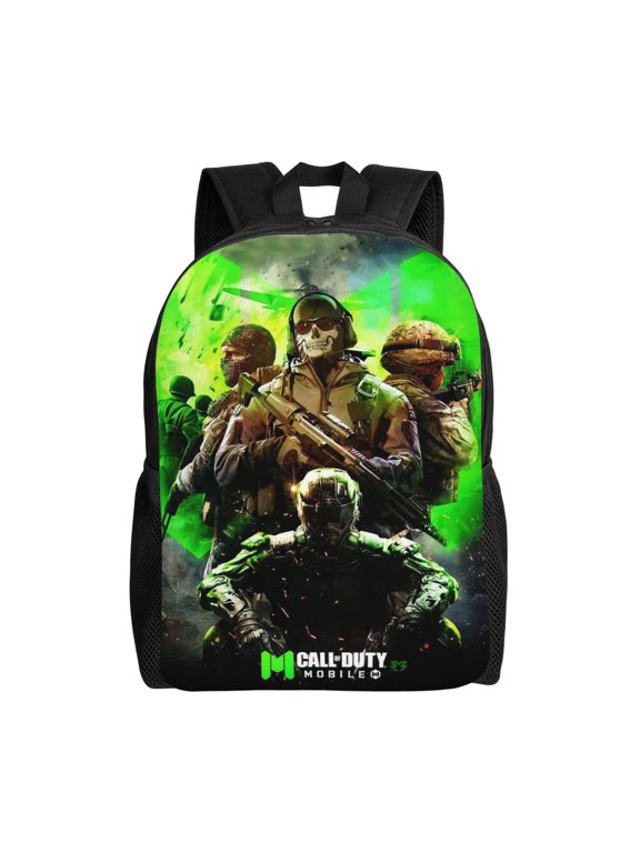 Call Cod Du-ty-Modern Warfare Lightweight Backpack Daypack Backpacks Adjustable Shoulder Laptop Bags Travel