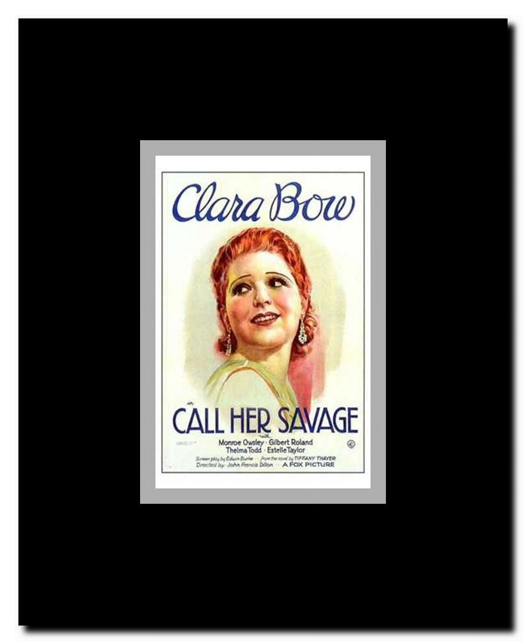 Call Her Savage Framed Movie Poster