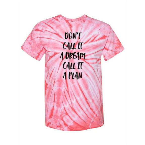 Call It A Plan Tie-Dye Cyclone Men -Smartprints Designs, Male Large