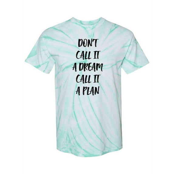 Call It A Plan Tie-Dye Cyclone Men -Smartprints Designs, Male Medium