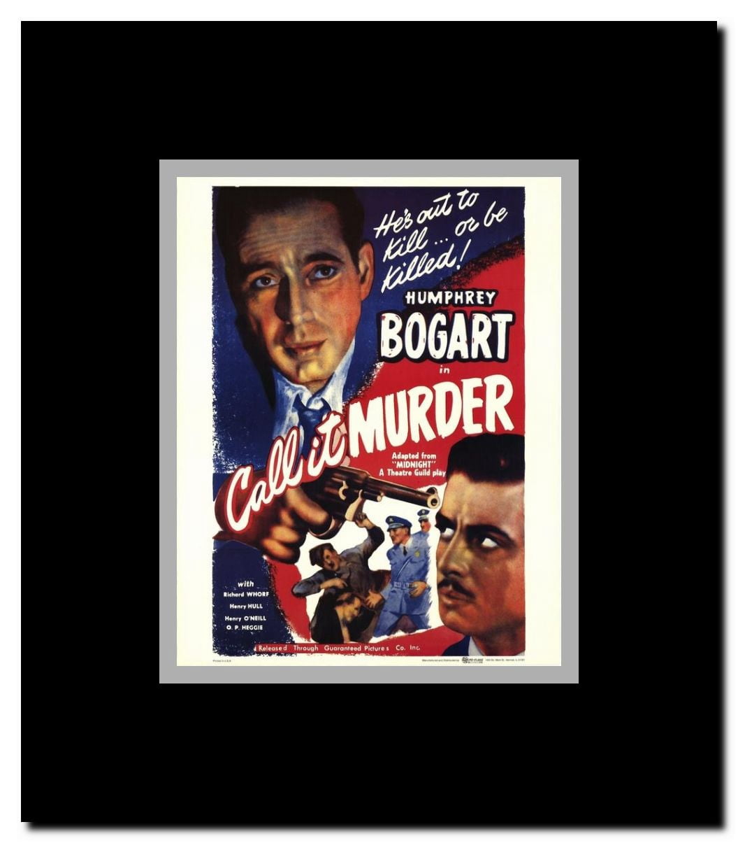 Call It Murder Framed Movie Poster