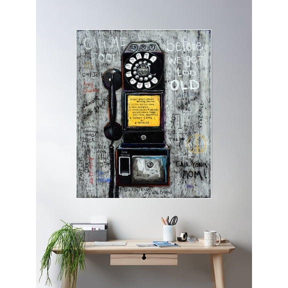 Call Jeff Poster Wall Art, Modern Wall Decor For Living Room Bedroom, 12x18 UNFRAMED