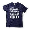 thumbnail image 1 of Call Me Abuela Shirt Abuela Gifts Mother's Day Abuela Shirt Grandmother Shirt Grandma Gifts (XX-Large Navy Blue), 1 of 6