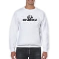 thumbnail image 1 of Call Me Bad Influencia Sweatshirt Men -Smartprints Designs, Male 4X-Large, 1 of 4