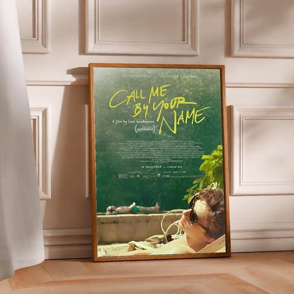 Call Me By Your Name Film Poster Luca Guadagnino Summer Romance Print