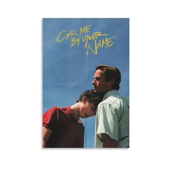 Call Me By Your Name Poster Classic Movie Vintage Posters for Room Aesthetic Canvas Wall Art for Teens Room Decor