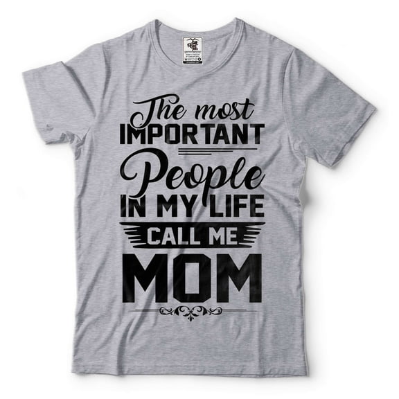 Call Me Mom Shirt Mother Gifts Mother Shirt Mom Shirts Mama Shirt Mommy Gifts Mothers Day Gift (Small Grey)