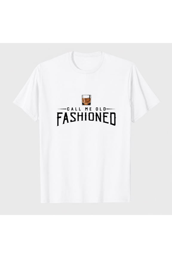 Call Me Old Fashioned T-Shirt | Vintage Pun Tee T-Shirt