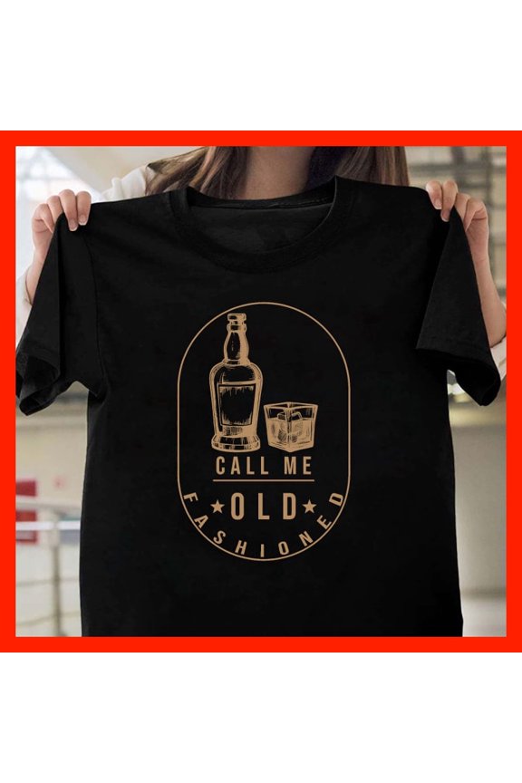 Call Me Old Fashioned Whiskey Cocktail Drinker Vintage Retro Graphic Hoodie T1671, for Unisex, Up to 5XL