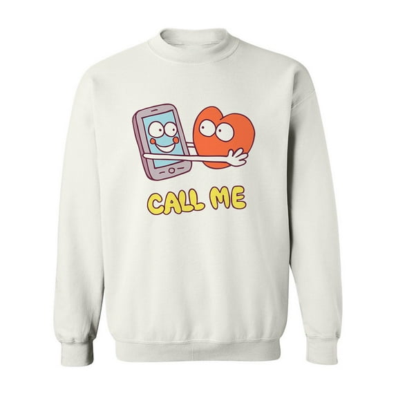 Call Me! Sweatshirt Men -Image by Shutterstock, Male 5X-Large