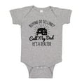 thumbnail image 1 of Call My Dad He's A Realtor Baby Bodysuit One Piece 6 mo Athletic Heather, 1 of 3