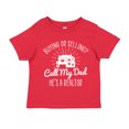 thumbnail image 1 of Call My Dad He's A Realtor Toddler T-Shirt 2T Red, 1 of 3