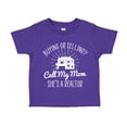 thumbnail image 1 of Call My Mom She's A Realtor Toddler T-Shirt 3T Purple, 1 of 3