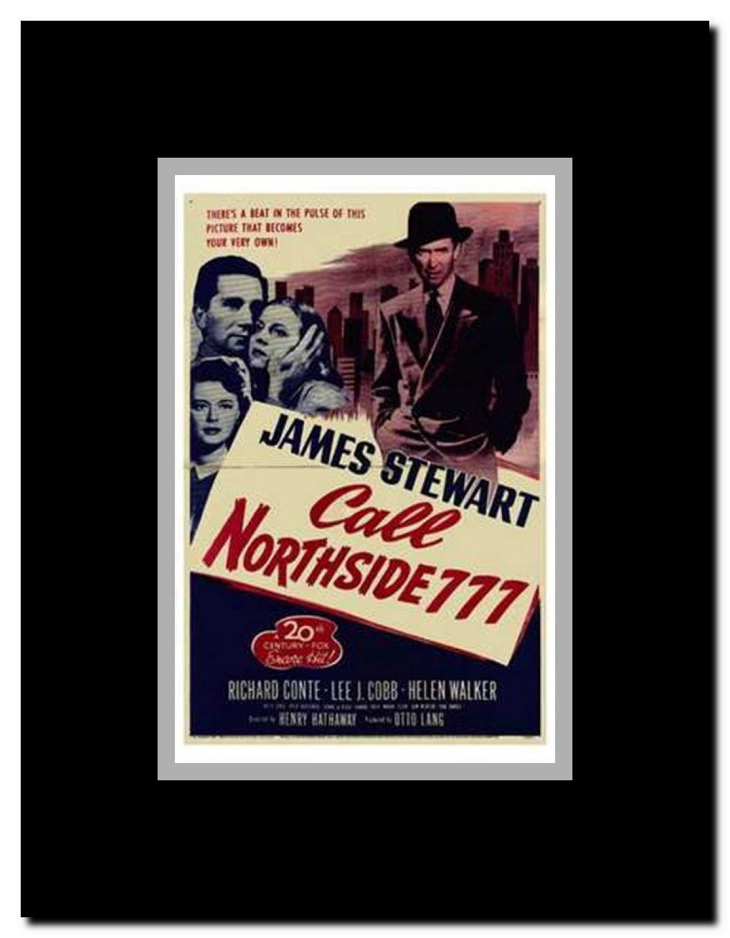 Call Northside 777 Framed Movie Poster