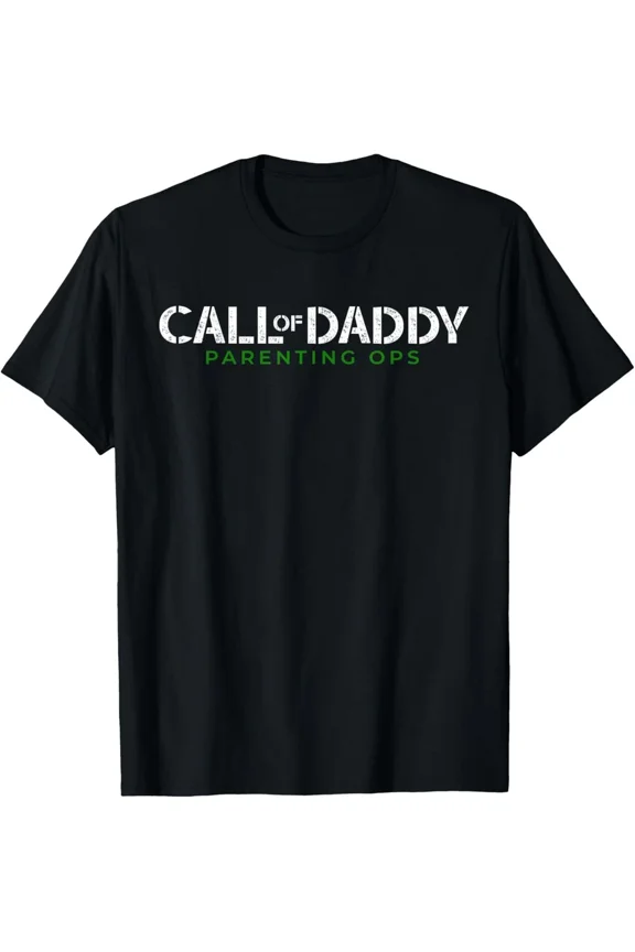 Call Of Daddy Parenting Ops Father's Day Humor Design Gift Unisex T-Shirt, up to Size 5XL
