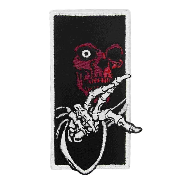 Call Of Death Grim Reaper Patch Embroidered Applique Badge Iron On Sew On Emblem