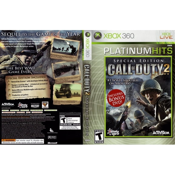 Call Of Duty 2 Special Edition (Xbox360)