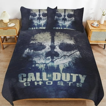 Call Of Duty Bedding Set Duvet Cover Comfortable and Lightweight Cartoon Bedding 3 Piece Bed Set Twin(1 Duvet Cover and 2 Pillowcase) 86"×70"