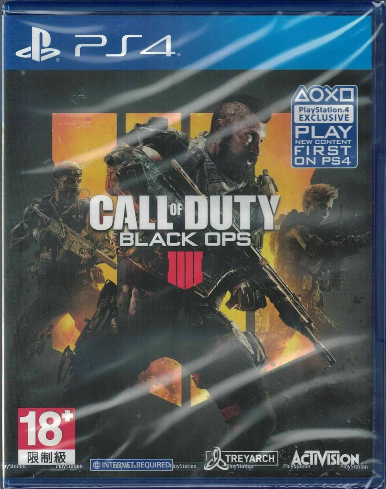 Call Of Duty: Black Ops 4 Iiii Sony Playstation 4 [Ps4 Region Free Action]