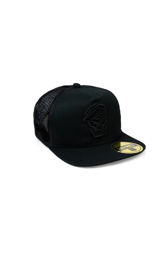 : Black Ops 4 Skull Logo Emblem Trucker Hat | Sized For Adults