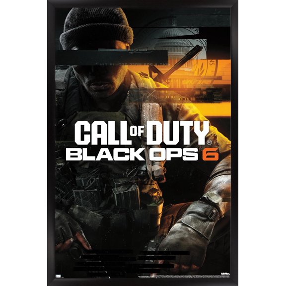 Call Of Duty: Black Ops 6 - Key Art Wall Poster, 22.375" x 34" Framed