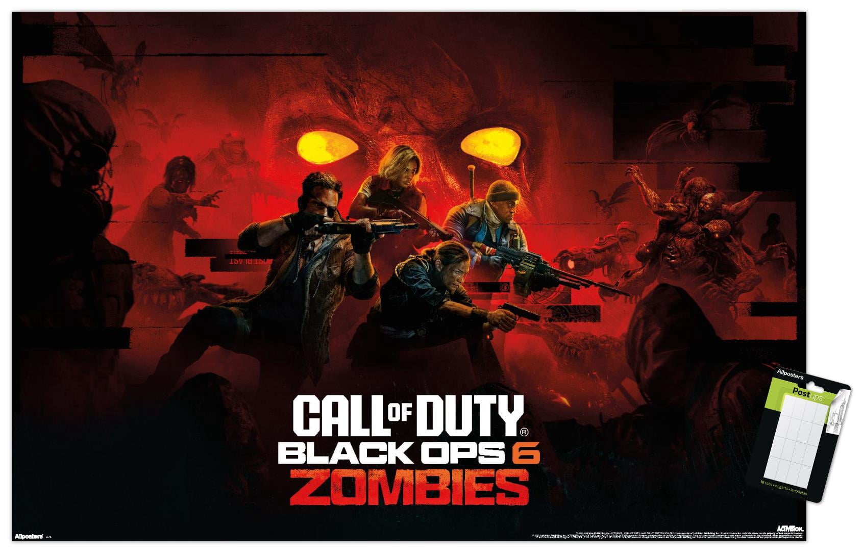 Call Of Duty: Black Ops 6 - Zombies Key Art Wall Poster, 22.375