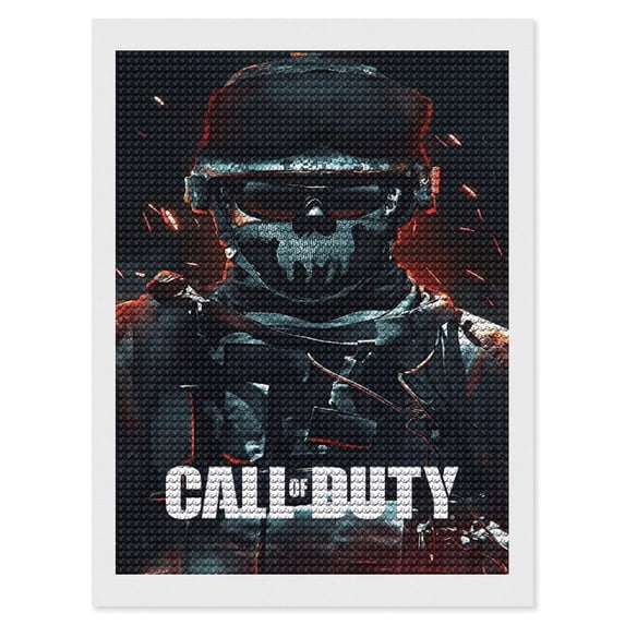 Call Of Duty Black Ops Call Of Duty Picture Paintings Canvas Diamond ...