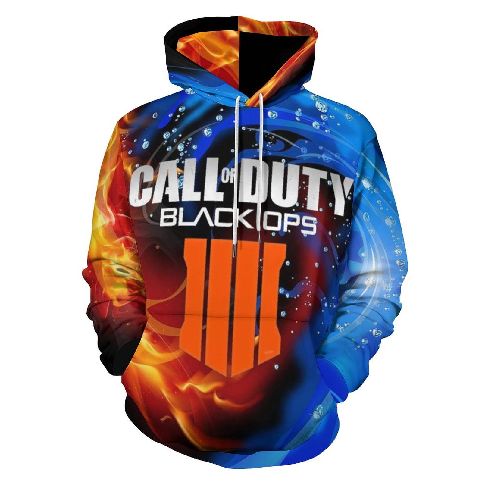 Call Of Duty Black Ops Casual Hoodie Jacket Hooded Long Sleeves ...