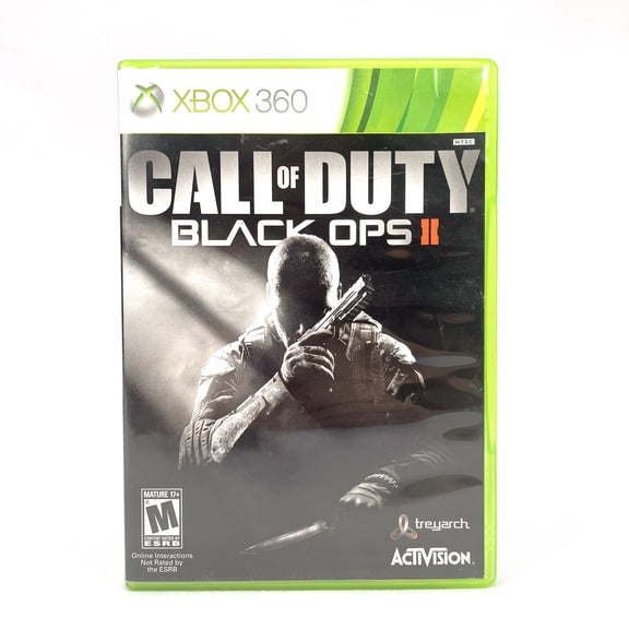 Pre-Owned Call Of Duty: Black Ops II, Activision, Xbox 360 FPS Video Game, Parental Controls, 4 Offline Players